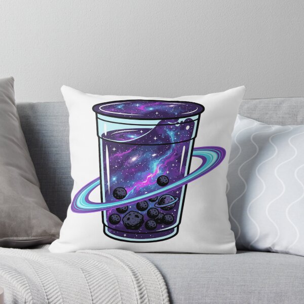 Item preview, Cosmic Galaxy Boba Milk Tea Space Nebula Planets Aesthetic designed and sold by mood-draftsman.
