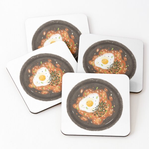 Item preview, Spicy Rice Bowl With Sunny Fried Egg Topping designed and sold by AquinoYellow.