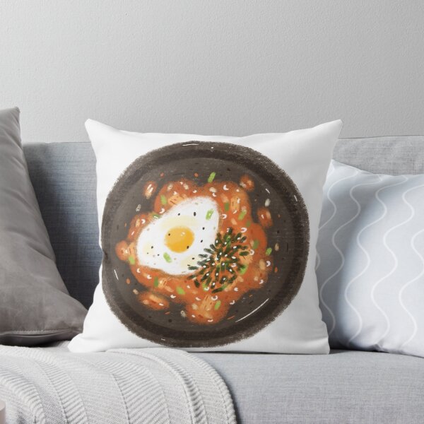 Item preview, Spicy Rice Bowl With Sunny Fried Egg Topping designed and sold by AquinoYellow.