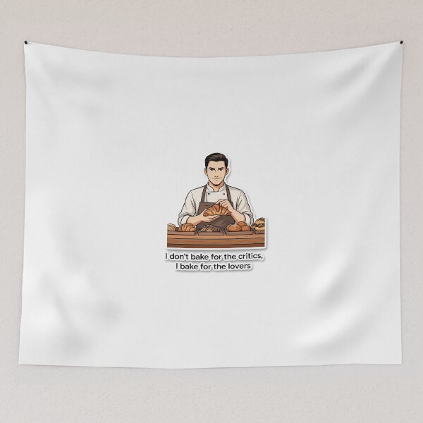 Item preview, Bakery Owner with Croissant Quote designed and sold by NiftyWrx.
