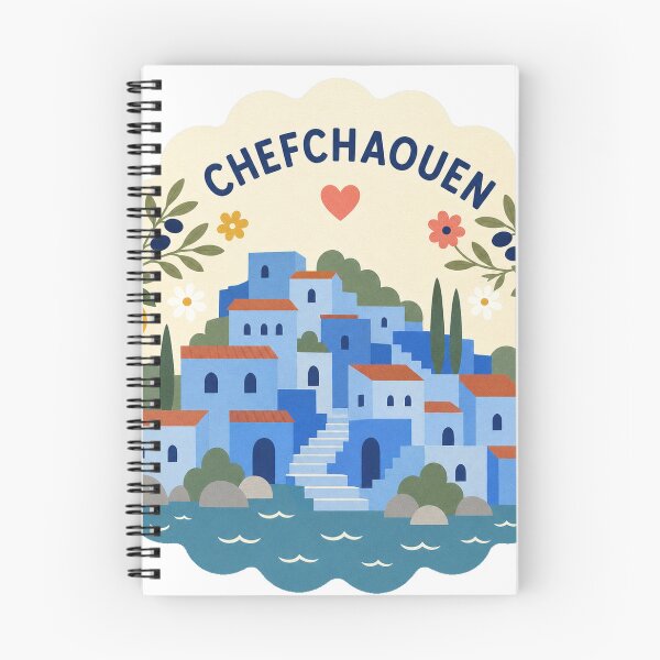 Item preview, Chefchaouen Morocco Travel Souvenir Modern Folk Art designed and sold by VisualArtsOasis.
