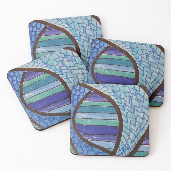 Item preview, Sea Monster Blue Tentacles  designed and sold by DancingCreek.