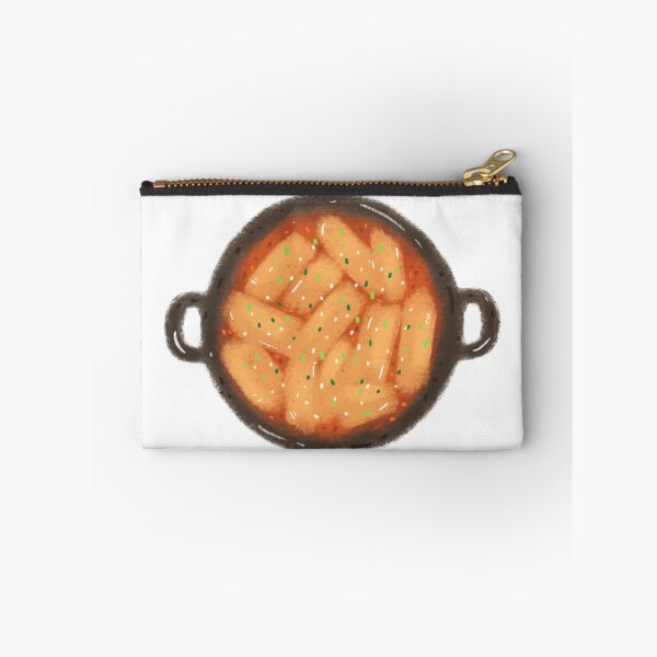 Item preview, Spicy Rice Cakes in Cozy Korean Style Pot designed and sold by AquinoYellow.