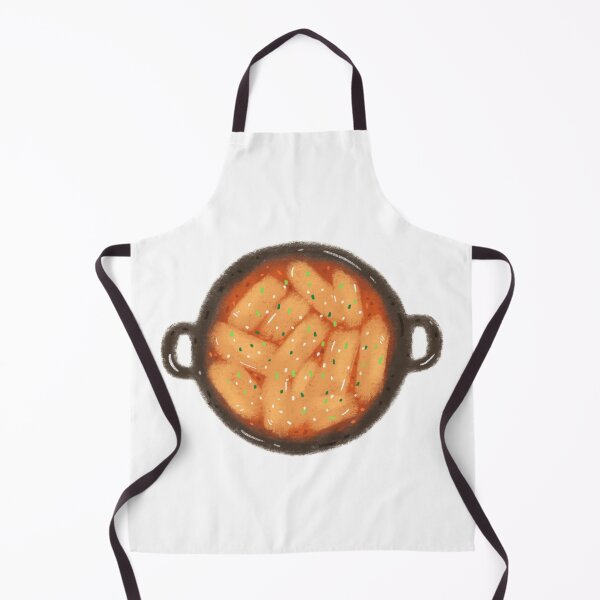 Item preview, Spicy Rice Cakes in Cozy Korean Style Pot designed and sold by AquinoYellow.
