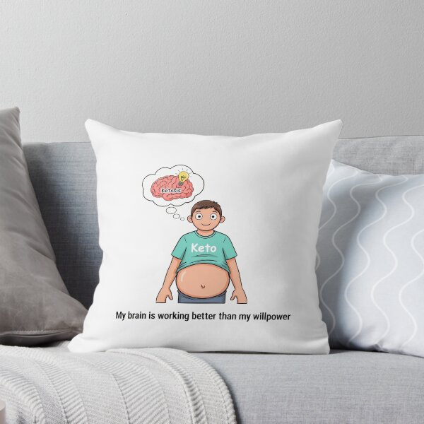Item preview, Keto Brain Power Quote designed and sold by NiftyWrx.