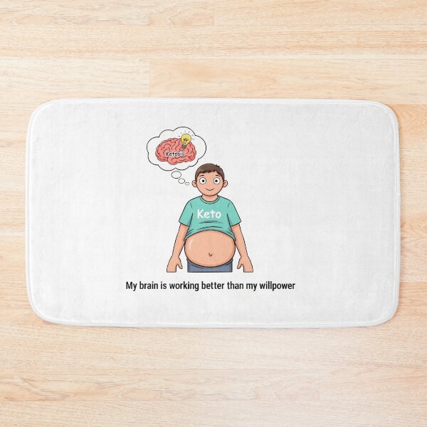 Item preview, Keto Brain Power Quote designed and sold by NiftyWrx.