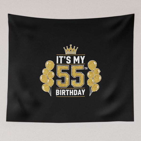 Item preview, It's My 55th Birthday Milestone Celebration 55 Year Old designed and sold by PopStars1993.