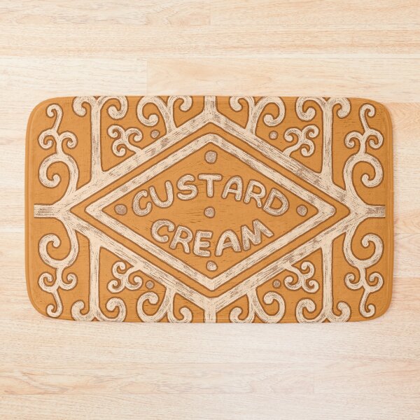 Item preview, British Biscuits – Retro Custard Cream designed and sold by AgnieshkaSiwek.