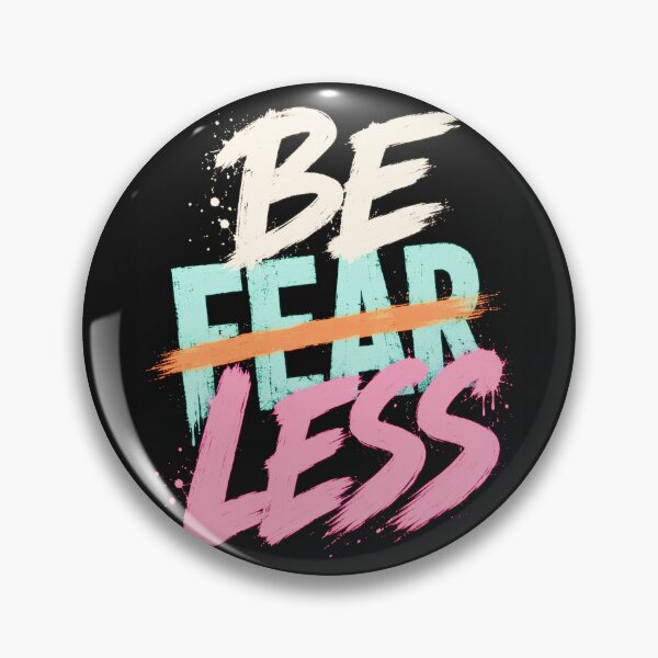 Item preview, Be Fearless Bold Motivational Typography designed and sold by AndyGordon125.