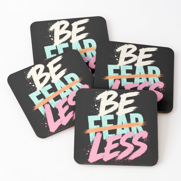 Item preview, Be Fearless Bold Motivational Typography designed and sold by AndyGordon125.