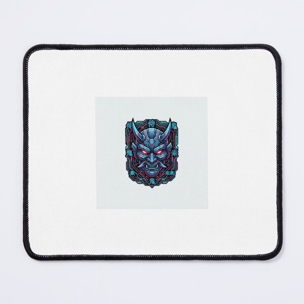 Item preview, Cyber Samurai Oni Mask Japanese Streetwear T-Shirt designed and sold by Csaba1983.