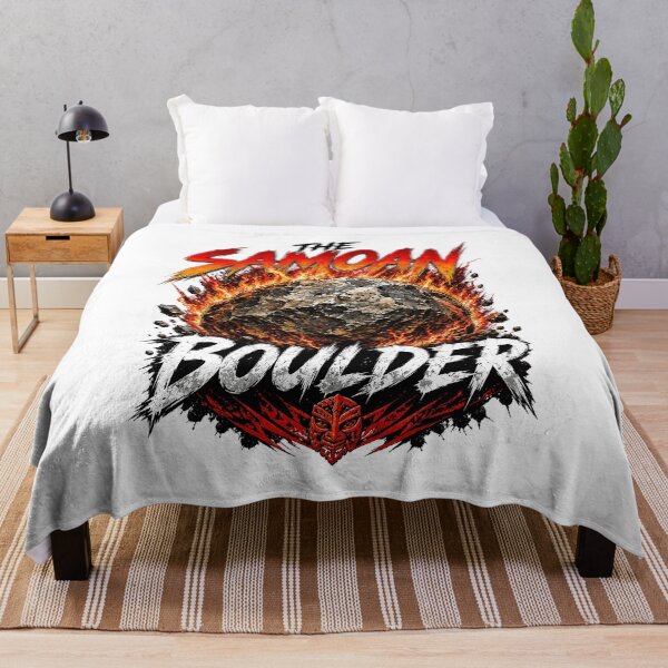 Item preview, The Samoan Boulder Vintage Pro Wrestling designed and sold by Wrestee.