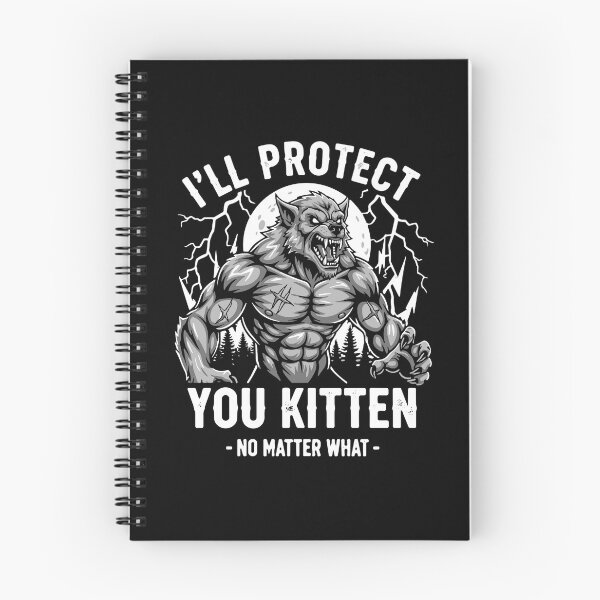Item preview, I'll Protect You Kitten - No Matter What - Werewolf Protector Partner Relationship designed and sold by PopStars1993.