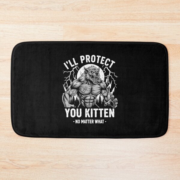 Item preview, I'll Protect You Kitten - No Matter What - Werewolf Protector Partner Relationship designed and sold by PopStars1993.