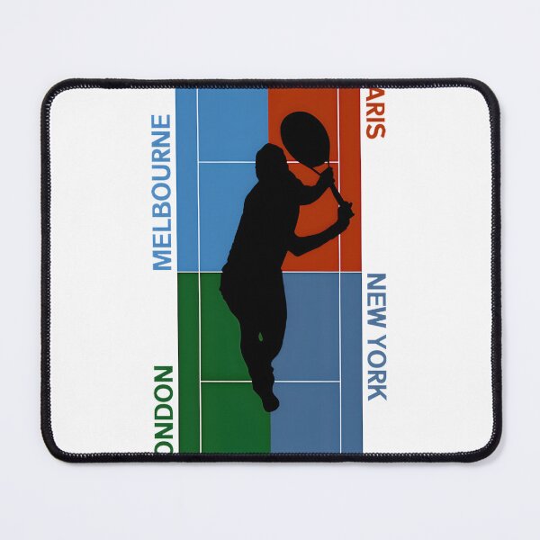 Item preview, Grand Slam Tennis Court Art – Wimbledon, Us Open, Roland Garros, Aussie Open LIMITED EDITION designed and sold by Symet.