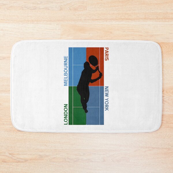 Item preview, Grand Slam Tennis Court Art – Wimbledon, Us Open, Roland Garros, Aussie Open LIMITED EDITION designed and sold by Symet.