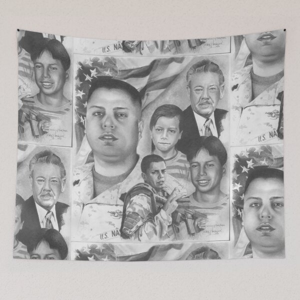 Item preview, Portrait of a Warrior - Mark Vargas designed and sold by David J. Vanderpool.