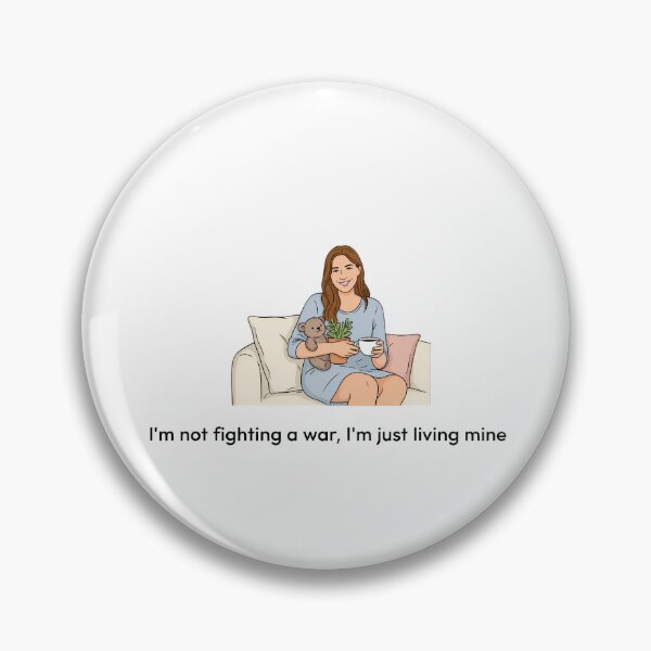 Item preview, Hopeful survivor with tea and stuffed animal designed and sold by NiftyWrx.