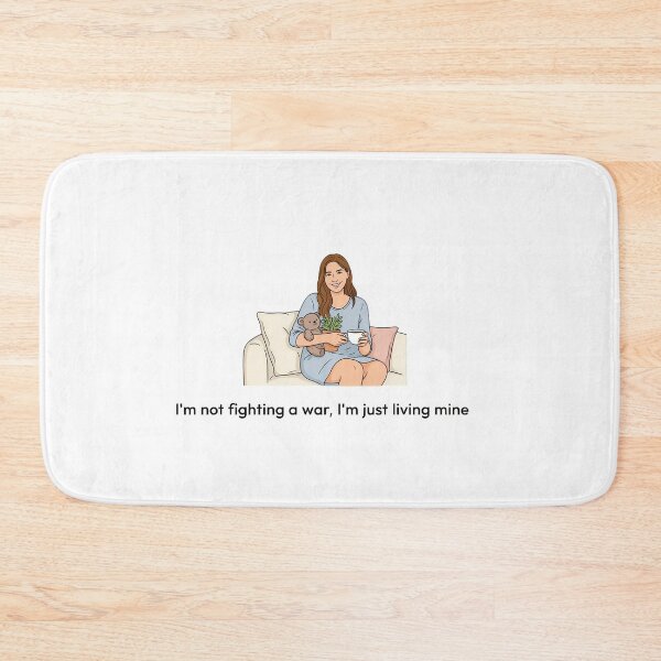 Item preview, Hopeful survivor with tea and stuffed animal designed and sold by NiftyWrx.