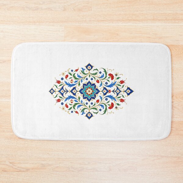 Item preview, Elegant Islamic Floral Mandala Ornament – Traditional Middle Eastern Art Print designed and sold by Psycho-Crazy.