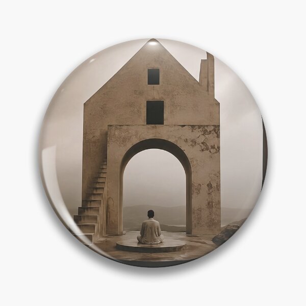 Item preview, The House Between Realities – Liminal House Spiritual Art designed and sold by SacredLensV.