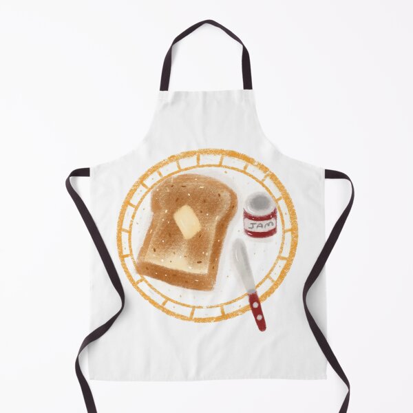 Item preview, Warm Butter Toast With Sweet Jam Breakfast Plate designed and sold by AquinoYellow.