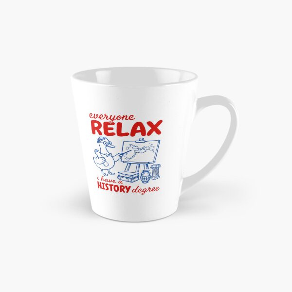 Item preview, Everyone Relax I Have A History Degree - Funny History Teacher Goose Historian Back To School Gift designed and sold by gunaone-design.