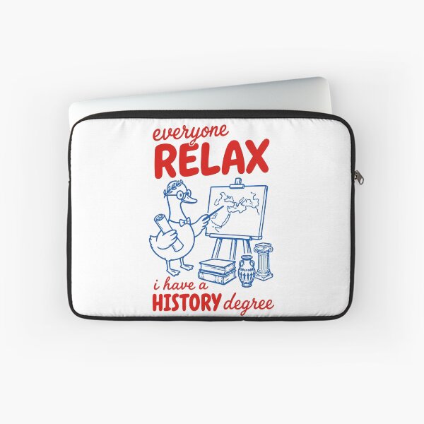 Item preview, Everyone Relax I Have A History Degree - Funny History Teacher Goose Historian Back To School Gift designed and sold by gunaone-design.