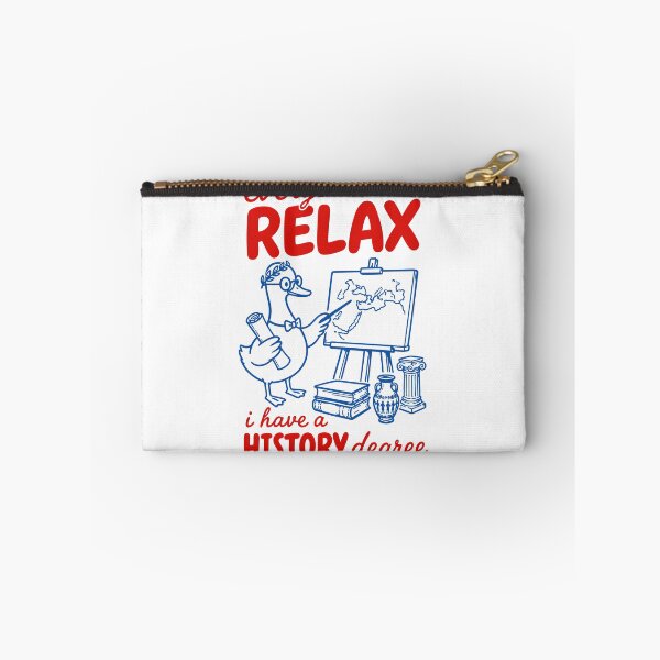Item preview, Everyone Relax I Have A History Degree - Funny History Teacher Goose Historian Back To School Gift designed and sold by gunaone-design.