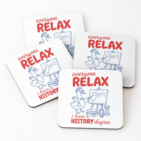Item preview, Everyone Relax I Have A History Degree - Funny History Teacher Goose Historian Back To School Gift designed and sold by gunaone-design.