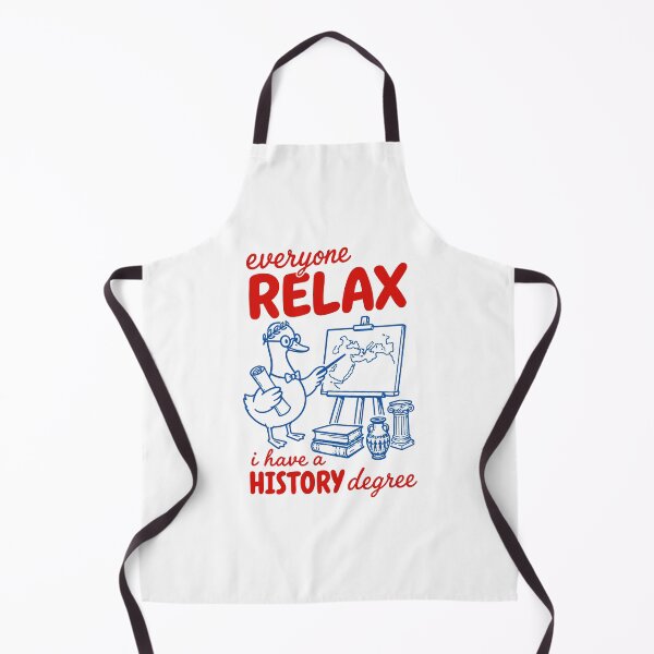 Item preview, Everyone Relax I Have A History Degree - Funny History Teacher Goose Historian Back To School Gift designed and sold by gunaone-design.
