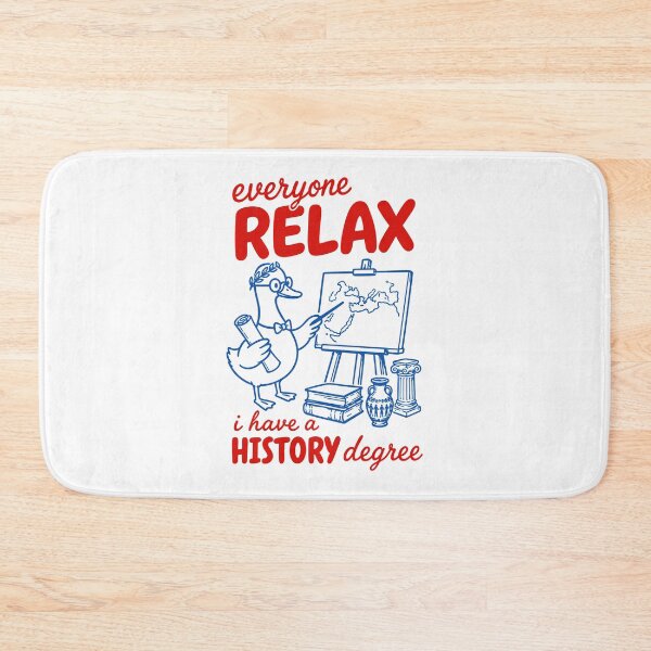 Item preview, Everyone Relax I Have A History Degree - Funny History Teacher Goose Historian Back To School Gift designed and sold by gunaone-design.