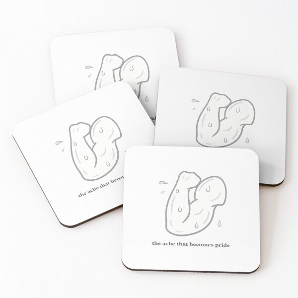 Item preview, Minimalist Muscle Shape with Quote designed and sold by NiftyWrx.
