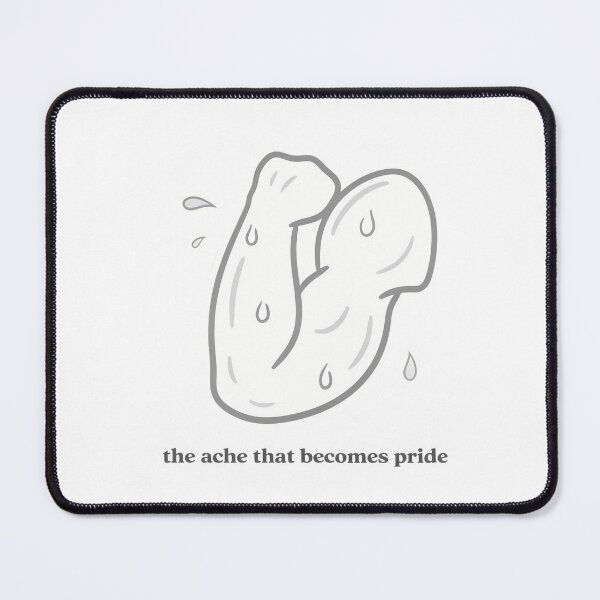 Item preview, Minimalist Muscle Shape with Quote designed and sold by NiftyWrx.