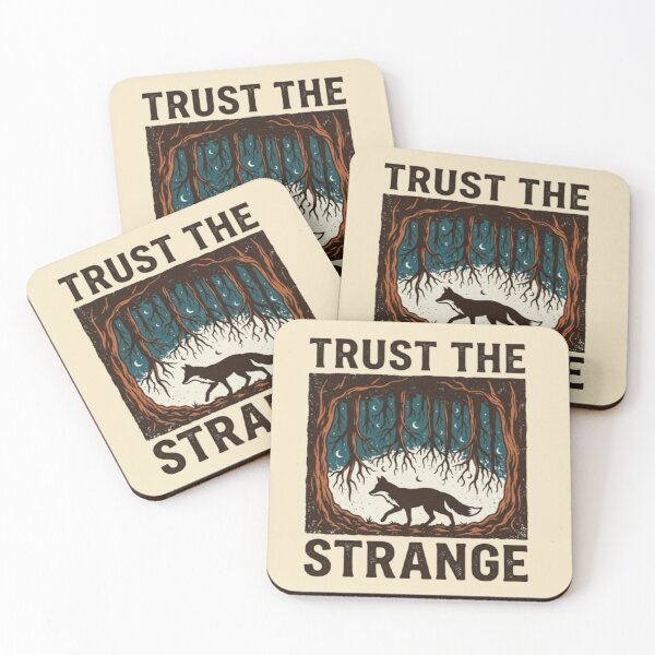 Item preview, Trust the Strange – Mystical Fox Artwork designed and sold by Dogandesighn.