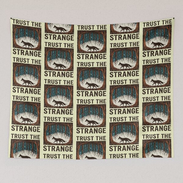 Item preview, Trust the Strange – Mystical Fox Artwork designed and sold by Dogandesighn.