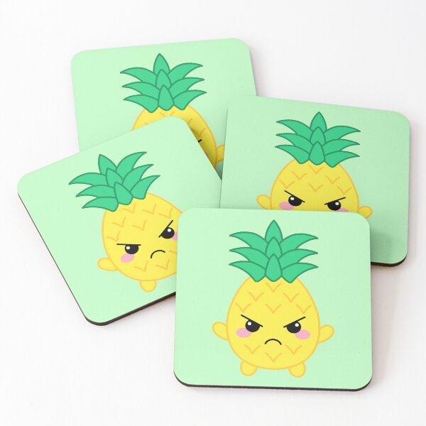 Item preview, Grumpy Angry Pineapple designed and sold by SlimyFish.