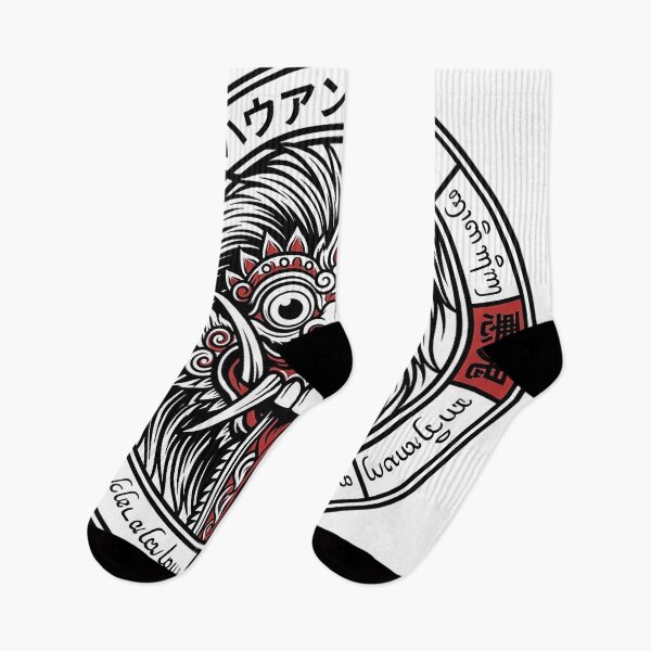 Item preview, Barong Hannya Split Face Two Worlds Emblem designed and sold by cannsuh.