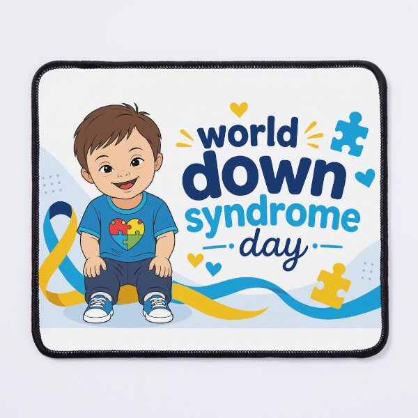 Item preview, World down syndrome day illustration designed and sold by JrNergal.