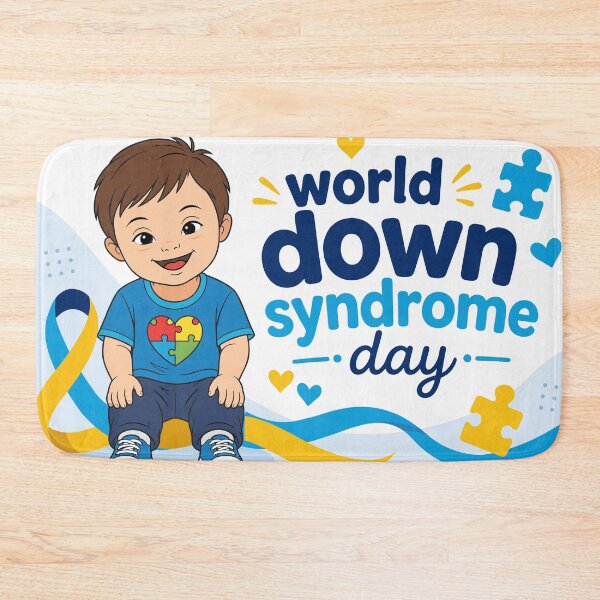 Item preview, World down syndrome day illustration designed and sold by JrNergal.