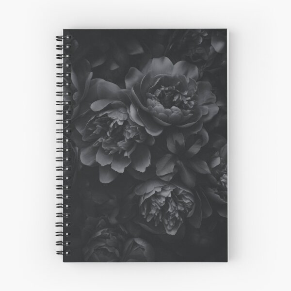 Item preview, Opulent Flower Elegance Black Grey designed and sold by artsandsoul.