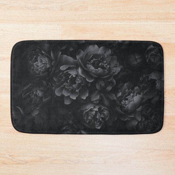 Item preview, Opulent Flower Elegance Black Grey designed and sold by artsandsoul.