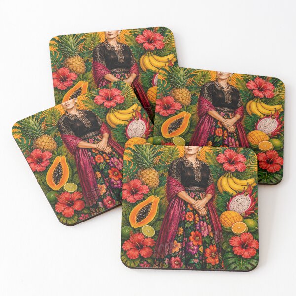 Item preview, Tropical Frida, Fruits & Flowers designed and sold by reggiemercedes.