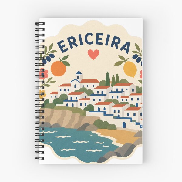Item preview, Ericeira Portugal Travel Souvenir Modern Folk Art designed and sold by VisualArtsOasis.