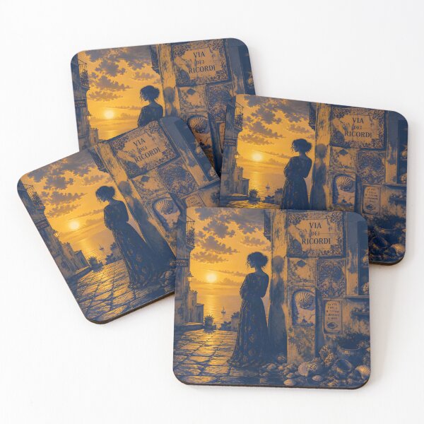 Item preview, Echoes of the Sea Sunset designed and sold by Serene Strokes Art.