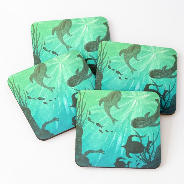Item preview, Silhouettes Under the Sea designed and sold by ArtwithaFriend.