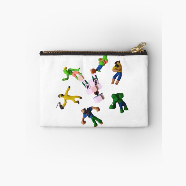 Item preview, Clay chaos surrounding the brick robot designed and sold by Natascha-Prints.