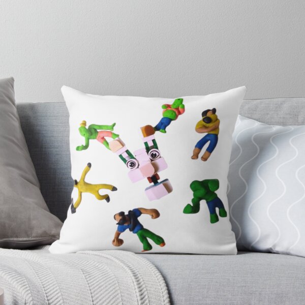 Item preview, Clay chaos surrounding the brick robot designed and sold by Natascha-Prints.