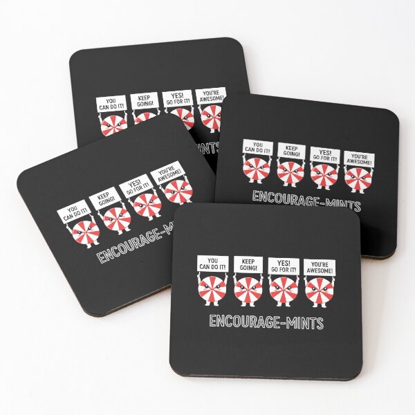 Item preview, Encourage-Mints You Can Do It Keep Going Motivation Wordplay Positive Inspiration designed and sold by PopStars1993.