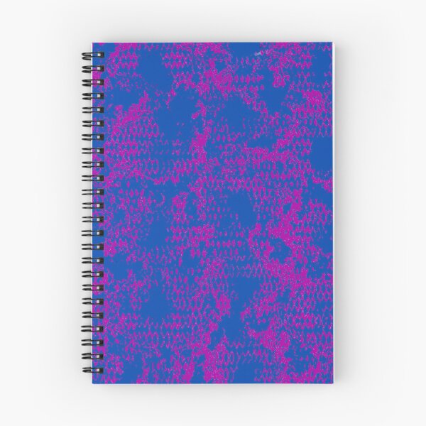 Item preview, Modern Distressed Python Print Pattern | Blue & Purple designed and sold by Frohyou.